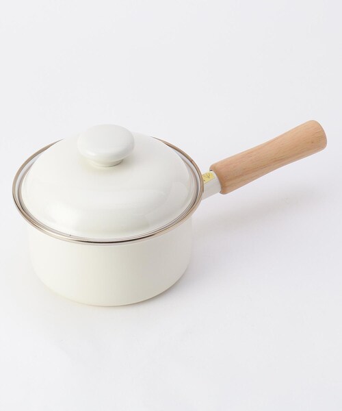 琺瑯片手鍋 14cm CR ＜Homeland ホームランド＞（鍋/フライパン）｜212