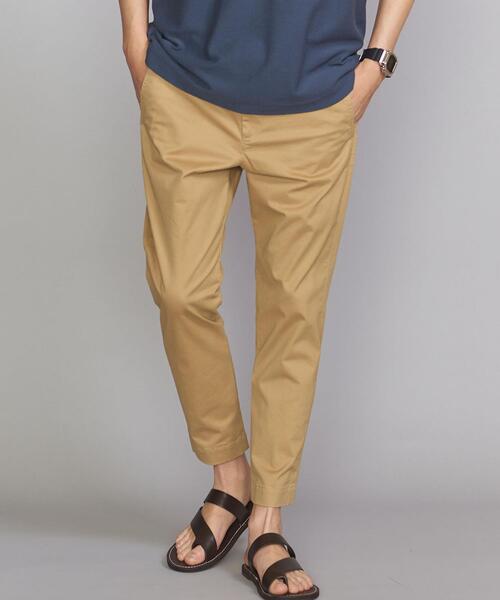 BEAUTY&YOUTH UNITED ARROWS（ビューティーアンドユースユナイテッドアローズ）の「【WEB限定 WARDROBE SMART】by チノ ストレッチ スキニー クロップドパンツ（チノパンツ・メンズ・ブラック/ベージュ/オリーブ・S/M/L/XL）」の3枚目の写真