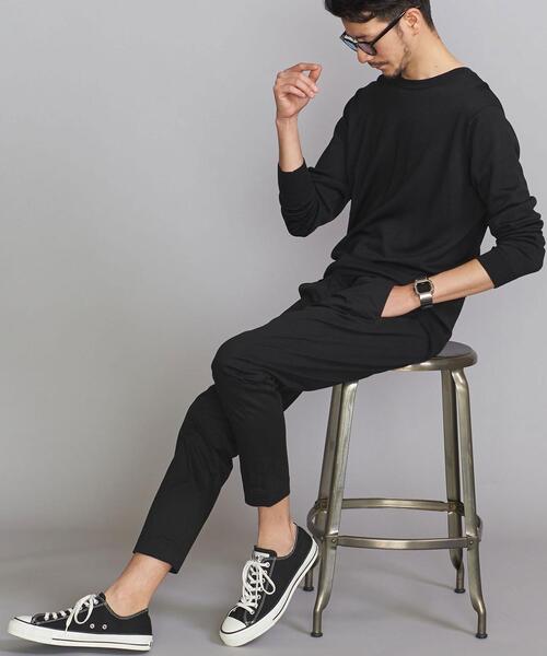 BEAUTY&YOUTH UNITED ARROWS（ビューティーアンドユースユナイテッドアローズ）の「【WEB限定 WARDROBE SMART】by チノ ストレッチ スキニー クロップドパンツ（チノパンツ・メンズ・ブラック/ベージュ/オリーブ・S/M/L/XL）」の2枚目の写真