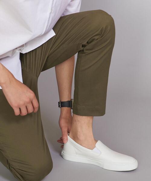 BEAUTY&YOUTH UNITED ARROWS（ビューティーアンドユースユナイテッドアローズ）の「【WEB限定 WARDROBE SMART】by チノ ストレッチ スキニー クロップドパンツ（チノパンツ・メンズ・ブラック/ベージュ/オリーブ・S/M/L/XL）」の7枚目の写真