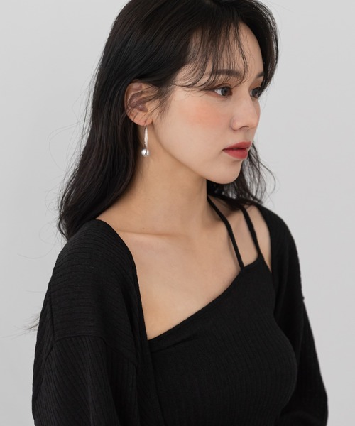 UNE MANSION（ユヌマンション）の「リングボールピアス（ピアス（両耳用）・レディース・シルバー/ゴールド・ONE SIZE）」の13枚目の写真