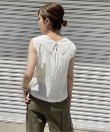 FRAMeWORK | 襟付きノースリーブブラウス◆(シャツ/ブラウス)