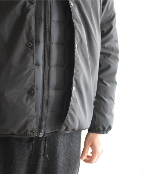 TAION（タイオン）の「MANASTASH × TAION / マナスタッシュ × タイオン　12WAY DOWN JACKET 12ウェイダウンジャケット　7112110（ダウンジャケット/コート・メンズ・ブラック/ベージュ/オリーブ/ネイビー・SMALL/MEDIUM/LARGE/X-LARGE）」の18枚目の写真