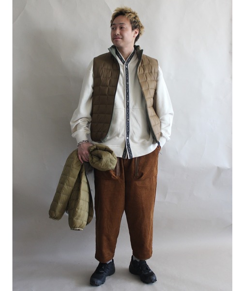 TAION（タイオン）の「MANASTASH × TAION / マナスタッシュ × タイオン　12WAY DOWN JACKET 12ウェイダウンジャケット　7112110（ダウンジャケット/コート・メンズ・ブラック/ベージュ/オリーブ/ネイビー・SMALL/MEDIUM/LARGE/X-LARGE）」の21枚目の写真