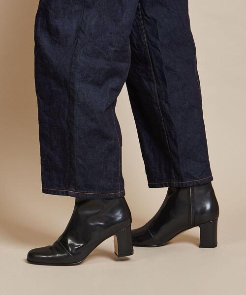 Steven Alan（スティーブンアラン）の「＜Steven Alan＞LEATHER SHORT BOOTS/ブーツ（ブーツ・レディース・ブラック・38/36/37/36h/37h）」の3枚目の写真