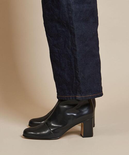 Steven Alan（スティーブンアラン）の「＜Steven Alan＞LEATHER SHORT BOOTS/ブーツ（ブーツ・レディース・ブラック・38/36/37/36h/37h）」の7枚目の写真