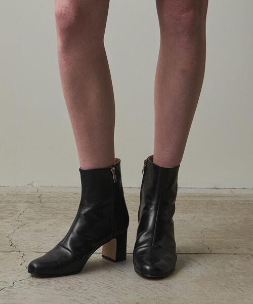 Steven Alan（スティーブンアラン）の「＜Steven Alan＞LEATHER SHORT BOOTS/ブーツ（ブーツ・レディース・ブラック・38/36/37/36h/37h）」の6枚目の写真