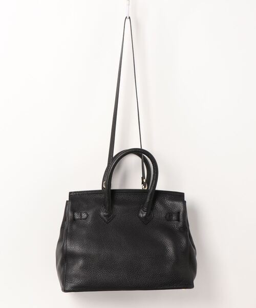 PAOLA NUTTI  （パオラヌッティ）の「【PAOLA NUTTI(パオラヌッティ)】FLAP TOTE（トートバッグ・レディース・ブラック/グレイッシュベージュ・2）」の10枚目の写真