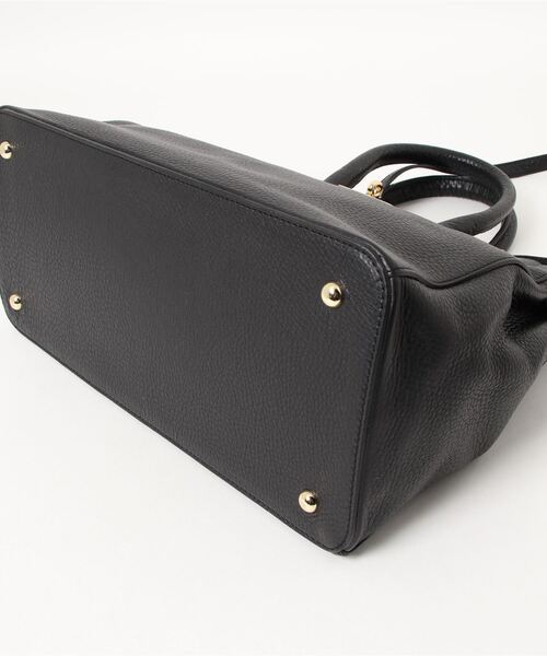 PAOLA NUTTI  （パオラヌッティ）の「【PAOLA NUTTI(パオラヌッティ)】FLAP TOTE（トートバッグ・レディース・ブラック/グレイッシュベージュ・2）」の11枚目の写真