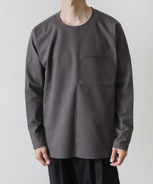 ATTACHMENT | PONTE JERSEY TECHNICAL LOOSE-FIT T-SHIRT L/S(Tシャツ/カットソー)