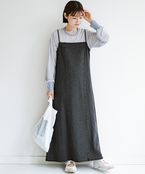 コーデに迷った朝にシンプルtシャツと一緒に着るだけでかわいくなれる ラインがきれいなデニムキャミワンピースby Who Made Me ワンピース Haco ハコ のファッション通販 Zozotown コーデに迷った朝にシンプルtシャツと一緒に着るだけでかわいくなれる ラインがきれいなデニムキャミワンピースby Who Made Me ワンピース Haco ハコ のファッション通販 Zozotown