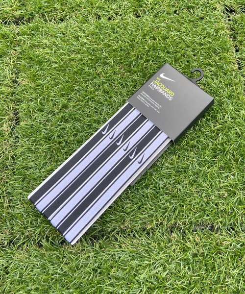 NIKE（ナイキ）の「NIKE ナイキ / チップ スウッシュ スポーツヘッドバンド 6本パック（ヘアバンド・レディース・その他1/その他2・FREE）」の3枚目の写真