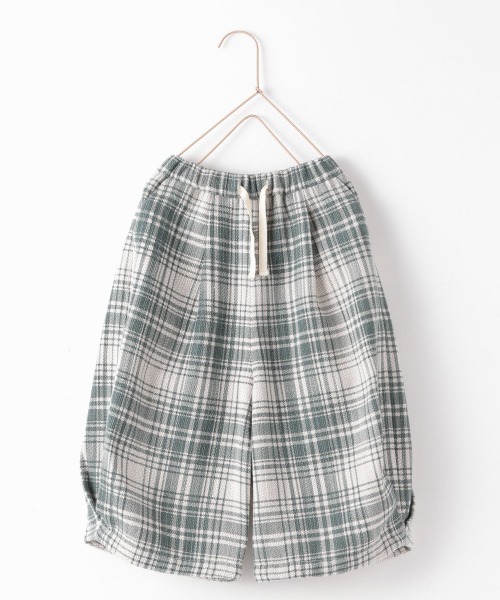 LOWRYS FARM（ローリーズファーム）の「チェックワイドパンツ　956081（その他パンツ・キッズ・オレンジ/グリーン・110cm/120cm/130cm）」の9枚目の写真