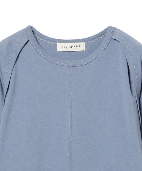 Ray BEAMS（レイビームス）の「Ray BEAMS / レイヤードスリーブ ロングスリーブ Tシャツ（Tシャツ/カットソー・レディース・ブラック/ホワイト/ブルー系その他2・ONE SIZE）」の21枚目の写真