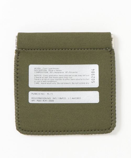 PUEBCO（プエブコ）の「COIN CARD HOLDER（コインケース・メンズ・ライトグレー/オリーブ/ダークグレー・ONE SIZE）」の12枚目の写真