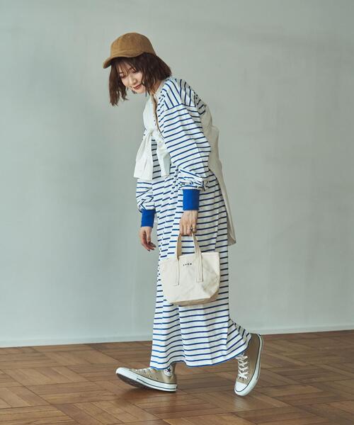 coen(コーエン)の「【Sサイズ】coenコーエンロゴトートバッグS(トートバッグ・レディース・ブラック/グレー/オフホワイト・FREE)」の5枚目の写真