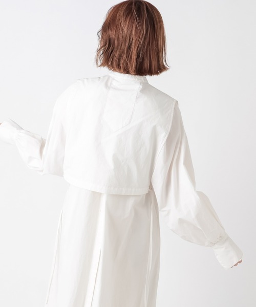 RIVE DROITE（リヴドロワ）の「雰囲気を変えて楽しめる1枚　【WEB限定】2WAYベストワンピース（ワンピース・レディース・ホワイト/ブラック・FREE）」の22枚目の写真