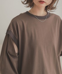 SENSE OF PLACE by URBAN RESEARCH | スリットスリーブルーズTシャツ(Tシャツ/カットソー)