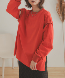 SENSE OF PLACE by URBAN RESEARCH | スリットスリーブルーズTシャツ(Tシャツ/カットソー)