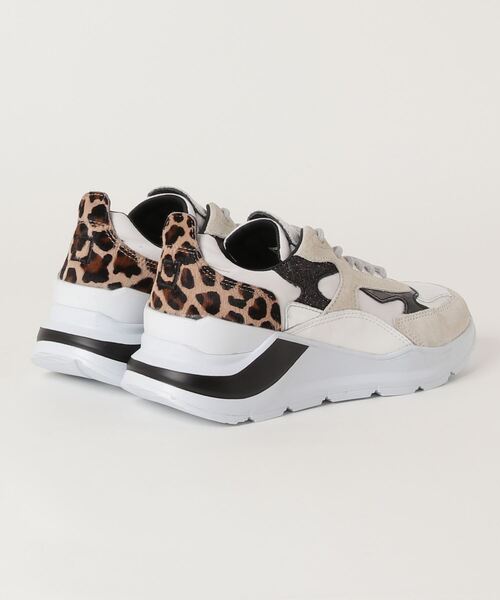 B'2nd（ビーセカンド）の「FUGA/ﾚｵﾊﾟｰﾄﾞ（スニーカー・レディース・ホワイト・35/38/36/37/39）」の2枚目の写真