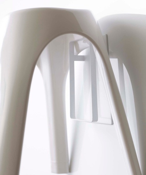 TIMELESS COMFORT（タイムレスコンフォート）の「tower（タワー）マグネット2way風呂椅子ホルダー（バス/トイレグッズ・レディース・ホワイト/ブラック・ONE SIZE）」の16枚目の写真