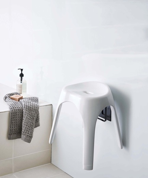 TIMELESS COMFORT（タイムレスコンフォート）の「tower（タワー）マグネット2way風呂椅子ホルダー（バス/トイレグッズ・レディース・ホワイト/ブラック・ONE SIZE）」の20枚目の写真