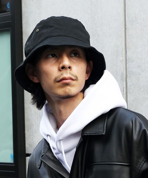 newhattan（ニューハッタン）の「NEWHATTAN 1500ベーシックバケットハット（ハット・メンズ・チャコールグレー/ブラック/パープル/ネイビー/レッド/オリーブ/カーキ/オレンジ/カモフラージュ/デザートカモ/バーガンディー/ウッドランド/ケリー/ロイヤルブルー・FREE）」の2枚目の写真