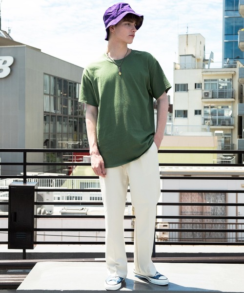 newhattan（ニューハッタン）の「NEWHATTAN 1500ベーシックバケットハット（ハット・メンズ・チャコールグレー/ブラック/パープル/ネイビー/レッド/オリーブ/カーキ/オレンジ/カモフラージュ/デザートカモ/バーガンディー/ウッドランド/ケリー/ロイヤルブルー・FREE）」の20枚目の写真