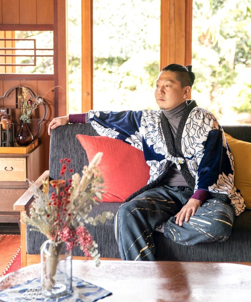 カヤ（カヤ）の「【カヤ】色合わせとっくり メンズハイネックトップス（Tシャツ/カットソー・メンズ・スミクロ/グレー/エンジ・FREE）」の7枚目の写真