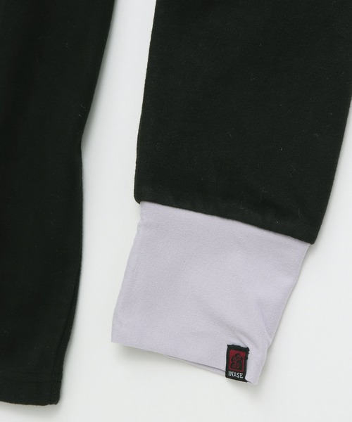 カヤ（カヤ）の「【カヤ】色合わせとっくり メンズハイネックトップス（Tシャツ/カットソー・メンズ・スミクロ/グレー/エンジ・FREE）」の8枚目の写真