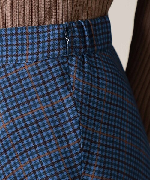 マッキントッシュロンドン ロングスカート チェック柄 ウール 38 ウールトロスカート(スカート)｜MACKINTOSH LONDON