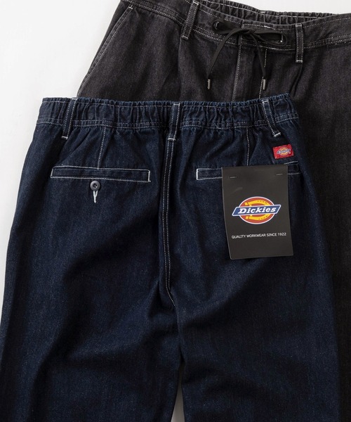 Dickies（ディッキーズ）の「【Dickies/ディッキーズ】 TCツイル タックテーパード ワークパンツ（チノパンツ・メンズ・ベージュ/チャコールグレー/ブラック/オリーブ/ブラック系その他/インディゴブルー・L/M/XL）」の6枚目の写真