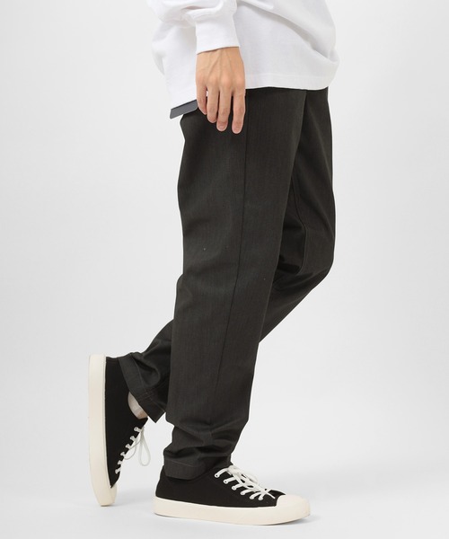 Dickies（ディッキーズ）の「【Dickies/ディッキーズ】 TCツイル タックテーパード ワークパンツ（チノパンツ・メンズ・ベージュ/チャコールグレー/ブラック/オリーブ/ブラック系その他/インディゴブルー・L/M/XL）」の15枚目の写真