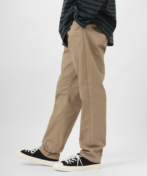 Dickies（ディッキーズ）の「【Dickies/ディッキーズ】 TCツイル タックテーパード ワークパンツ（チノパンツ・メンズ・ベージュ/チャコールグレー/ブラック/オリーブ/ブラック系その他/インディゴブルー・L/M/XL）」の17枚目の写真