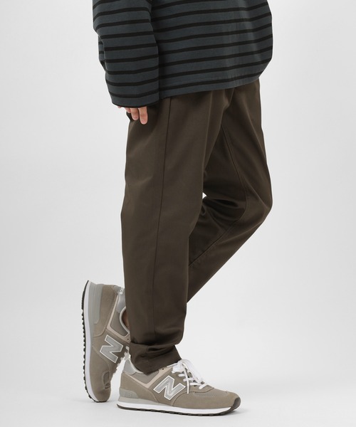 Dickies（ディッキーズ）の「【Dickies/ディッキーズ】 TCツイル タックテーパード ワークパンツ（チノパンツ・メンズ・ベージュ/チャコールグレー/ブラック/オリーブ/ブラック系その他/インディゴブルー・L/M/XL）」の21枚目の写真