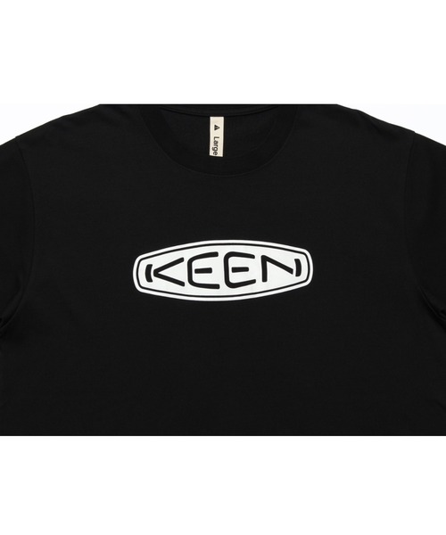 KEEN(キーン)の「KEEN BASIC LOGO LS TEE / キーン ベーシック ロゴ エルエス ティー(Tシャツ/カットソー・メンズ・ブラック・M/L/XL/S)」の5枚目の写真