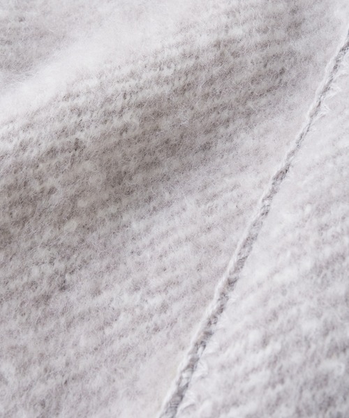 BIRTHDAY BAR(バースデイバー)の「ボリューム ポケットショール(ストール/ショール・レディース・グレー/ブルー・フリー)」の18枚目の写真