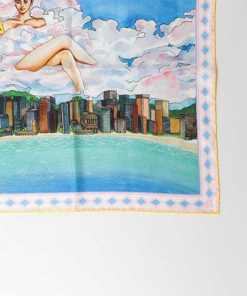 Casablanca（カサブランカ）の「＜Casablanca(カサブランカ)＞ VOYAGE DANS LES/スカーフ（バンダナ/スカーフ・メンズ・その他1・FREE）」の3枚目の写真