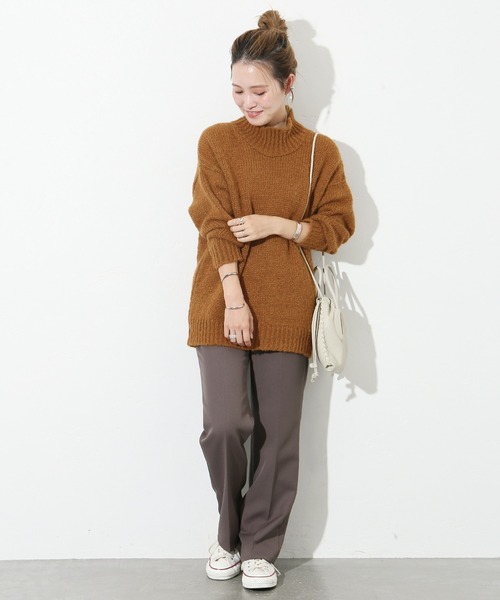 JOURNAL STANDARD(ジャーナルスタンダード)の「【TRICOTS JEAN MARC】 クルーネックプルオーバー:ニット◆(ニット/セーター・レディース・ブラウン/グレー・FREE)」の5枚目の写真