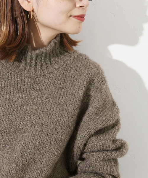 JOURNAL STANDARD(ジャーナルスタンダード)の「【TRICOTS JEAN MARC】 クルーネックプルオーバー:ニット◆(ニット/セーター・レディース・ブラウン/グレー・FREE)」の8枚目の写真