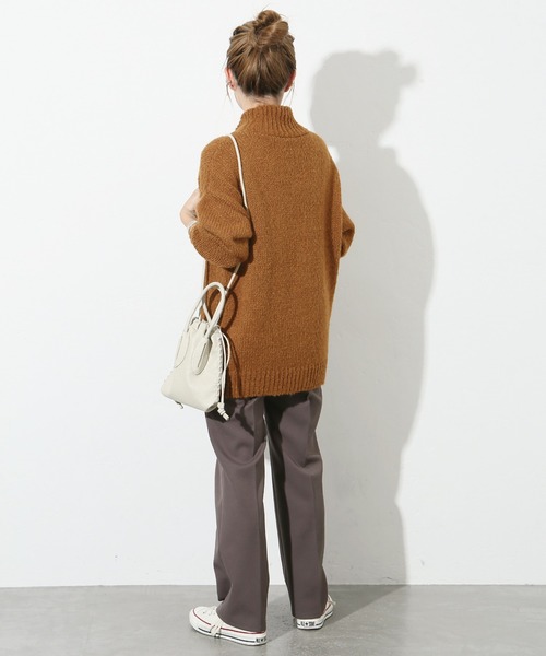 JOURNAL STANDARD(ジャーナルスタンダード)の「【TRICOTS JEAN MARC】 クルーネックプルオーバー:ニット◆(ニット/セーター・レディース・ブラウン/グレー・FREE)」の11枚目の写真