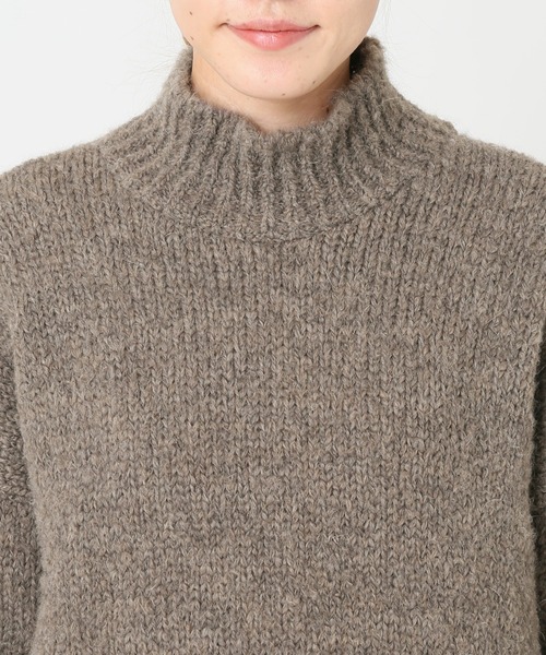 JOURNAL STANDARD(ジャーナルスタンダード)の「【TRICOTS JEAN MARC】 クルーネックプルオーバー:ニット◆(ニット/セーター・レディース・ブラウン/グレー・FREE)」の9枚目の写真