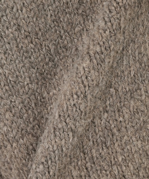 JOURNAL STANDARD(ジャーナルスタンダード)の「【TRICOTS JEAN MARC】 クルーネックプルオーバー:ニット◆(ニット/セーター・レディース・ブラウン/グレー・FREE)」の19枚目の写真