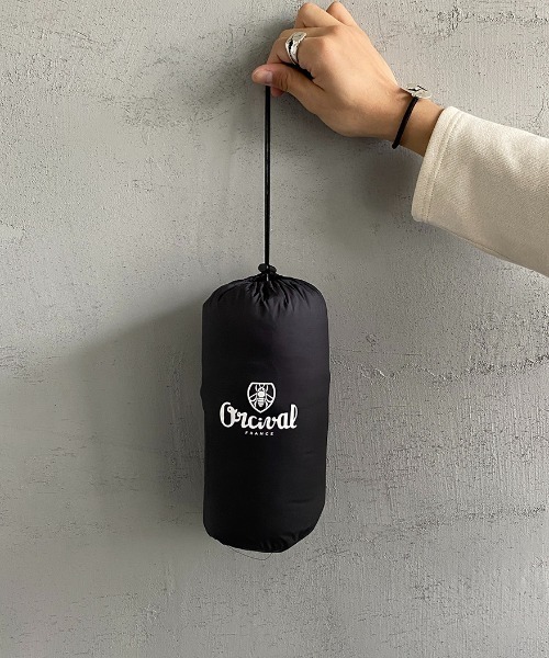 ORCIVAL/オーシバル] クルーネックインナーダウンジャケット