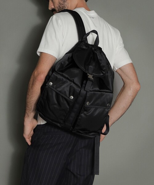 MACKINTOSH PORTER ラップトップ バックパック ブラック MACKINTOSH LONDON（マッキントッシュ ロンドン）の「【MACKINTOSH