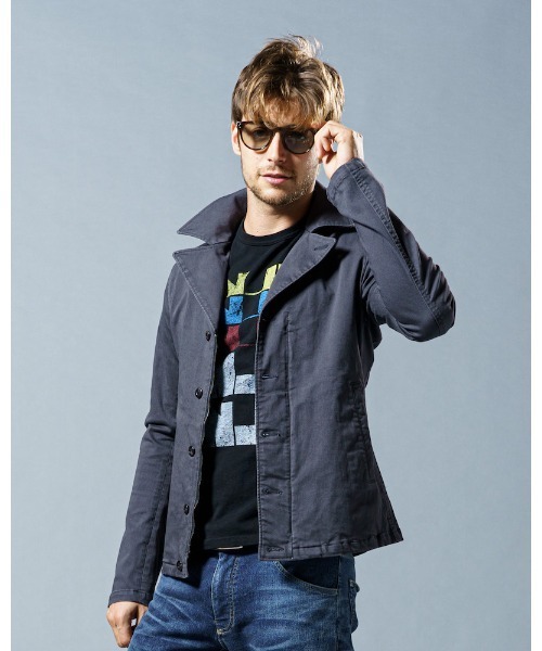 wjk（ダヴルジェイケイ）の「M41 field jacket（ミリタリージャケット・メンズ・チャコールグレー/ブラック/カーキ・LARGE/MEDIUM/SMALL/X-LARGE）」の18枚目の写真