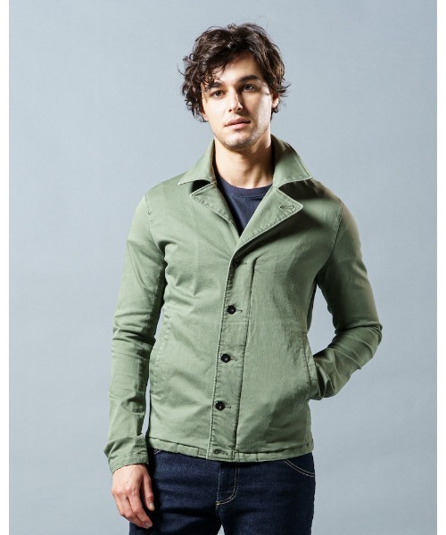 wjk（ダヴルジェイケイ）の「M41 field jacket（ミリタリージャケット・メンズ・チャコールグレー/ブラック/カーキ・LARGE/MEDIUM/SMALL/X-LARGE）」の8枚目の写真