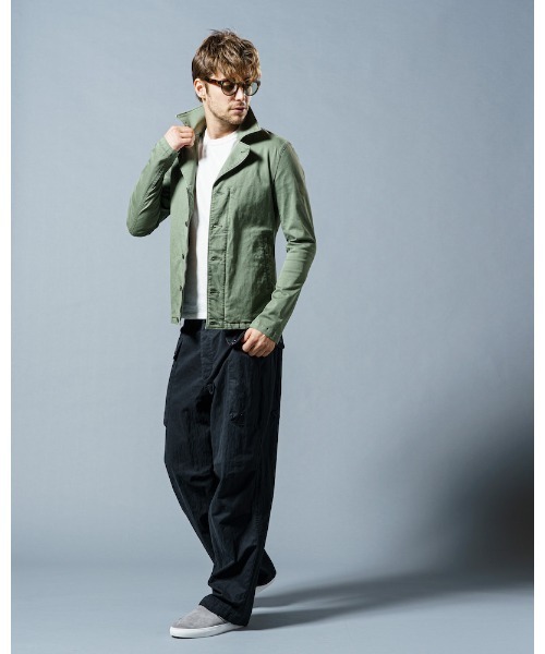 wjk（ダヴルジェイケイ）の「M41 field jacket（ミリタリージャケット・メンズ・チャコールグレー/ブラック/カーキ・LARGE/MEDIUM/SMALL/X-LARGE）」の13枚目の写真