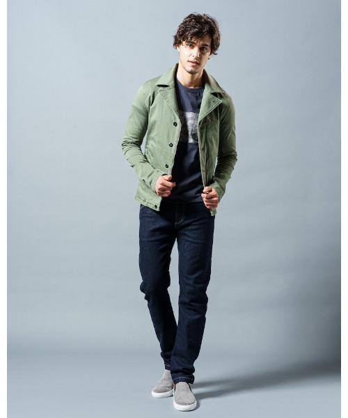 wjk（ダヴルジェイケイ）の「M41 field jacket（ミリタリージャケット・メンズ・チャコールグレー/ブラック/カーキ・LARGE/MEDIUM/SMALL/X-LARGE）」の11枚目の写真