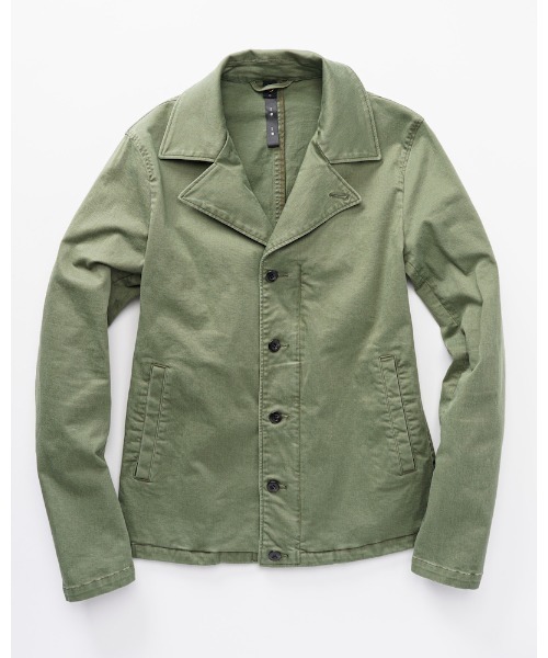 wjk（ダヴルジェイケイ）の「M41 field jacket（ミリタリージャケット・メンズ・チャコールグレー/ブラック/カーキ・LARGE/MEDIUM/SMALL/X-LARGE）」の7枚目の写真